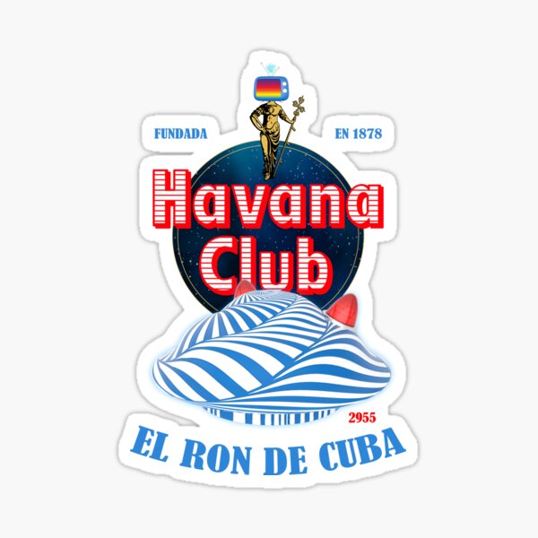 Havana Club 2955 x Vuuple Comics (El Ron De Cuba) Sticker