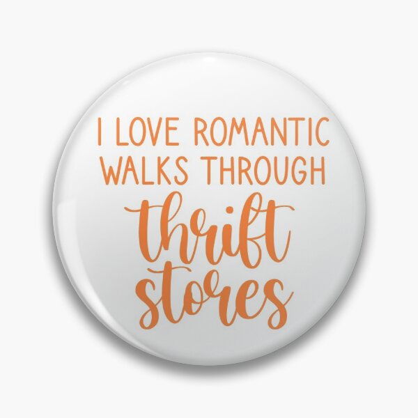 Item preview, I love romantic walks through thrift stores. - Orange designed and sold by Pr1ncessM.