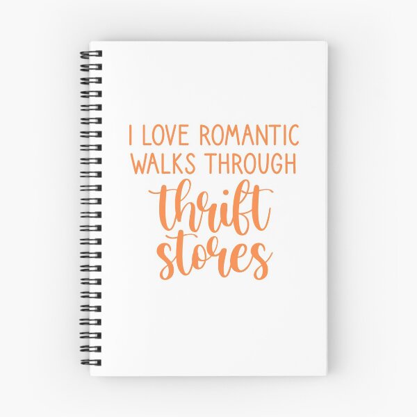 Item preview, I love romantic walks through thrift stores. - Orange designed and sold by Pr1ncessM.