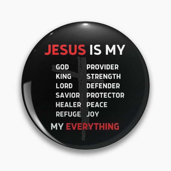 Item preview, Jesus Is My Everything Christian Catholic Bible Religion Faith Love Gift Art designed and sold by WichitaClothing.