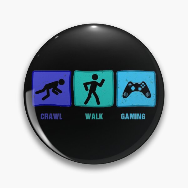 Item preview, Crawl Walk Gaming - Online Gaming designed and sold by styleofpop.