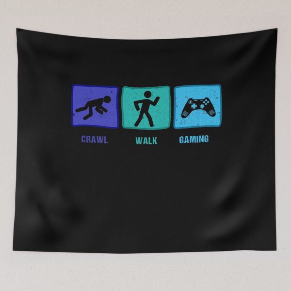 Item preview, Crawl Walk Gaming - Online Gaming designed and sold by styleofpop.