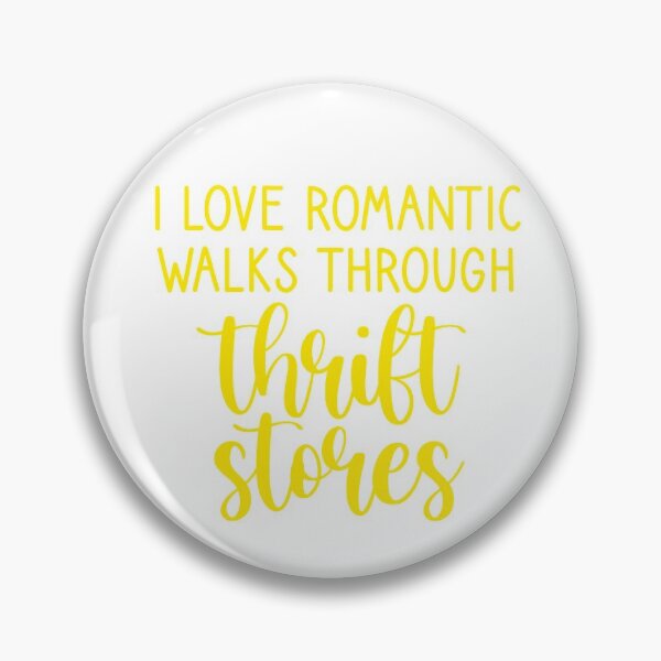 Item preview, I love romantic walks through thrift stores. - Yellow designed and sold by Pr1ncessM.