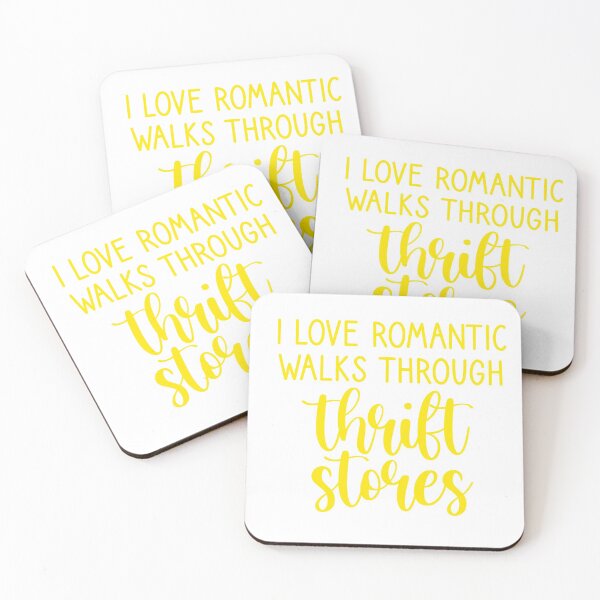 Item preview, I love romantic walks through thrift stores. - Yellow designed and sold by Pr1ncessM.
