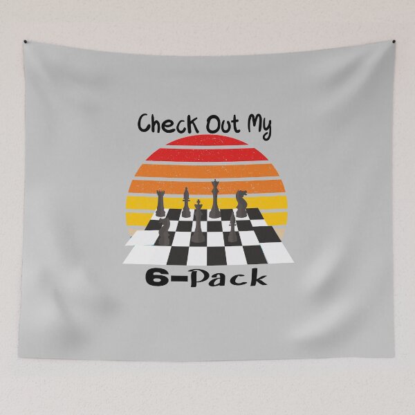 Item preview,  Check Out My Six Pack Chess Club designed and sold by buzz1days.