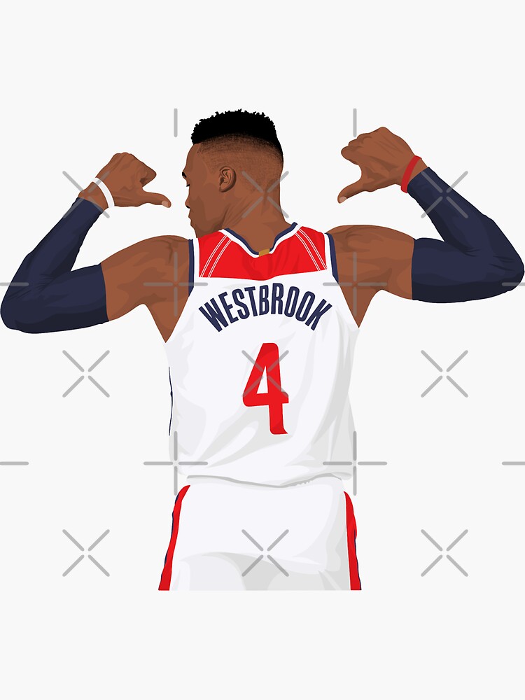 NBA_ Wholesale Basketball Men Bradley 3 Beal 4 Westbrook Jersey