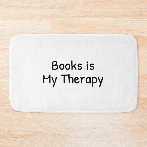 Item preview, Books is My Therapy designed and sold by Islanr.