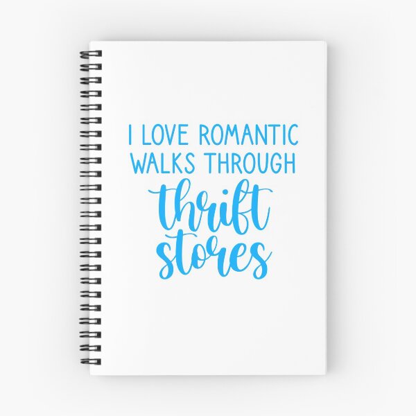 Item preview, I love romantic walks through thrift stores. - Blue designed and sold by Pr1ncessM.