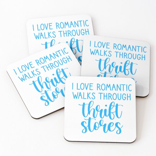 Item preview, I love romantic walks through thrift stores. - Blue designed and sold by Pr1ncessM.