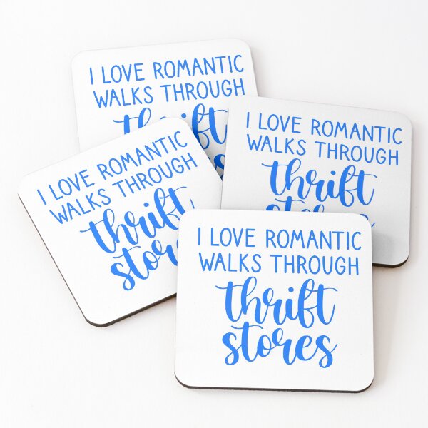 Item preview, I love romantic walks through thrift stores. - Royal Blue designed and sold by Pr1ncessM.