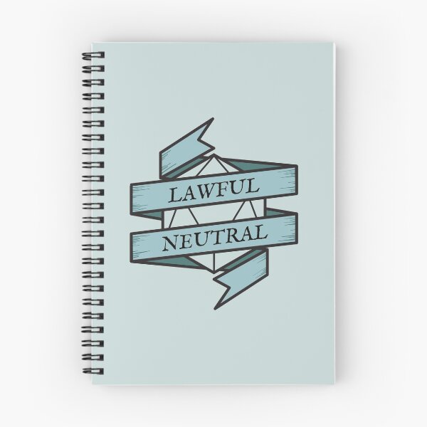 Item preview, D&D Alignment Lawful Neutral (pastel version) designed and sold by mashimero.