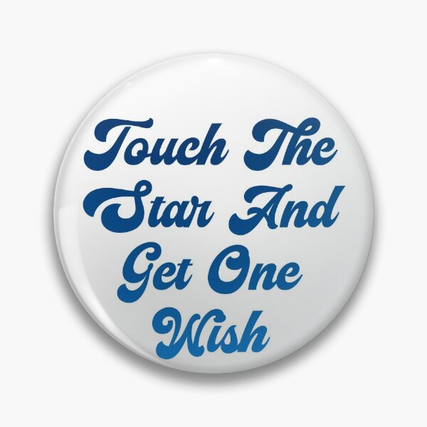 Item preview, Touch the star and get one wish sticker  designed and sold by KGN  CREATIVITY.