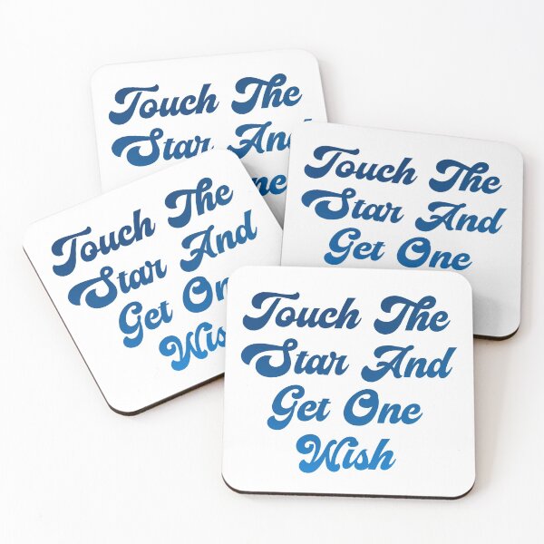 Item preview, Touch the star and get one wish sticker  designed and sold by KGN  CREATIVITY.