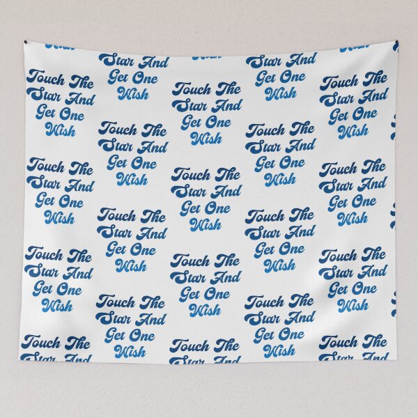 Item preview, Touch the star and get one wish sticker  designed and sold by KGN  CREATIVITY.