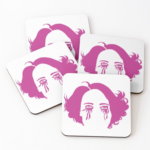 Item preview, fleabag outline hot pink designed and sold by Maggie Lengerich.