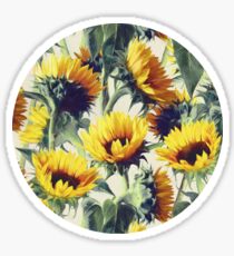 Sunflowers Forever Sticker