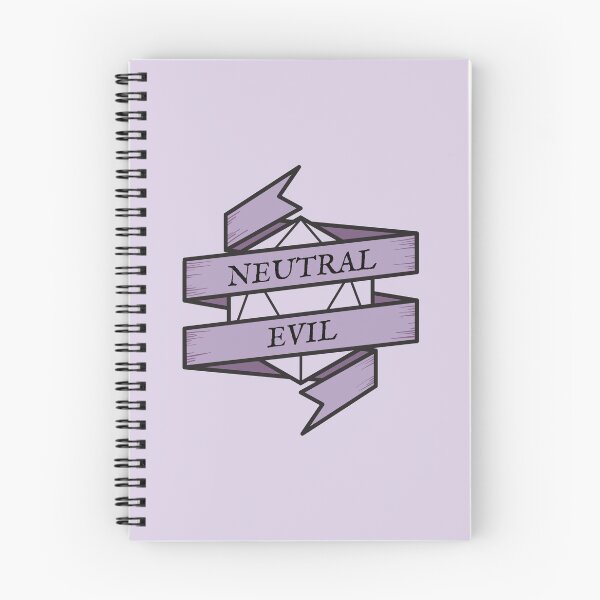 Item preview, D&D Alignment Neutral Evil (pastel version) designed and sold by mashimero.