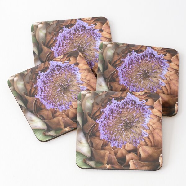 Item preview, Passionate Summertime Artichoke Hearts - Botanical Feast for the Eyes - Lilac to Auburn designed and sold by RoseAromas.
