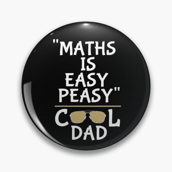 Item preview, Maths is easy peasy cool dad designed and sold by aktiveaddict.