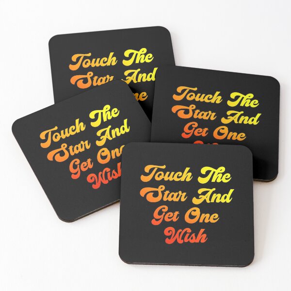 Item preview, Touch the star and get one wish sticker  designed and sold by KGN  CREATIVITY.
