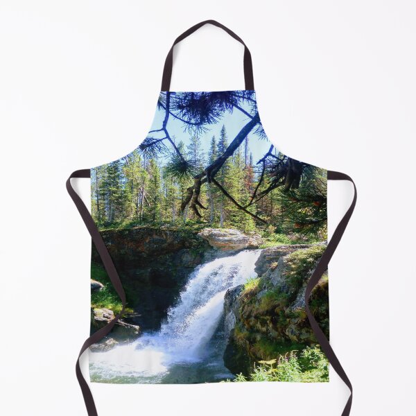 Item preview, Beautiful Hidden Falls Waterfall Photo in Grand Teton National Park designed and sold by passing-through.