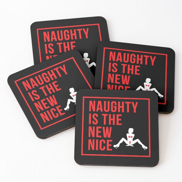 Item preview, Naughty is the New Nice designed and sold by WhatTheWorld.