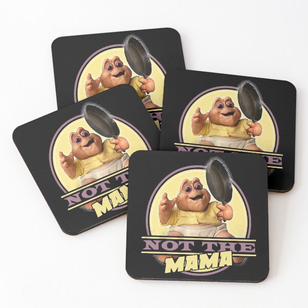 Item preview, Dinosaurs Not The Mama (DNS0020-501BLK) Men_s designed and sold by CatsTees.
