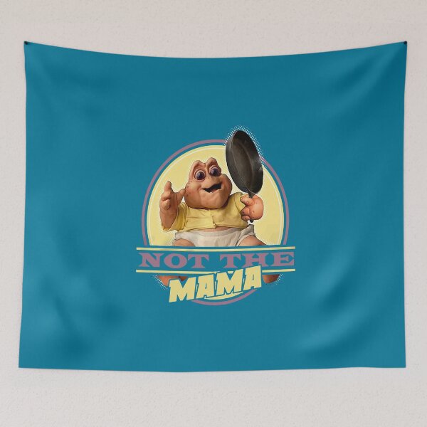 Item preview, Dinosaurs Not The Mama (DNS0020-501BLK) Men_s designed and sold by CatsTees.
