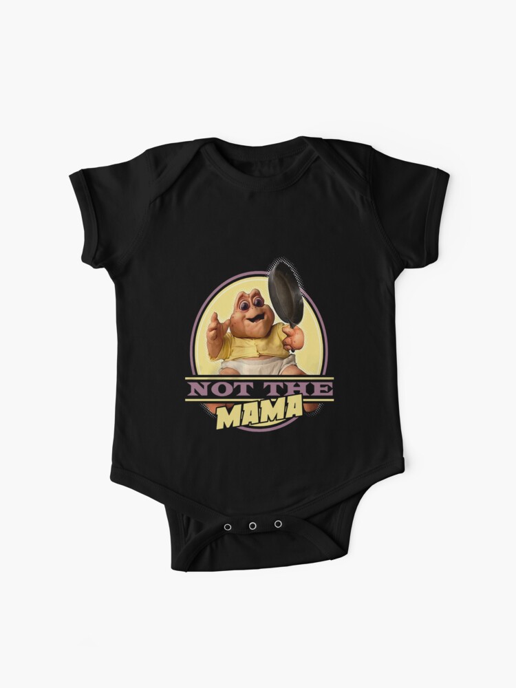 Dinosaurs Not The Mama (DNS0020-501BLK) Men_s Baby One-Piece for Sale by  CatsTees