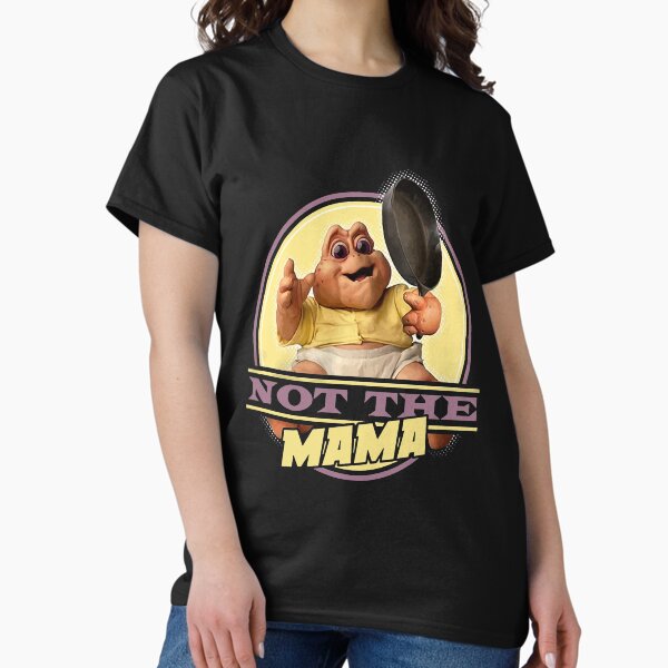 Item preview, Dinosaurs Not The Mama (DNS0020-501BLK) Men_s designed and sold by CatsTees.