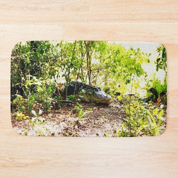 Item preview, Watch Out for the Alligator in Florida Wildlife Photograph designed and sold by DiscGolfTees.