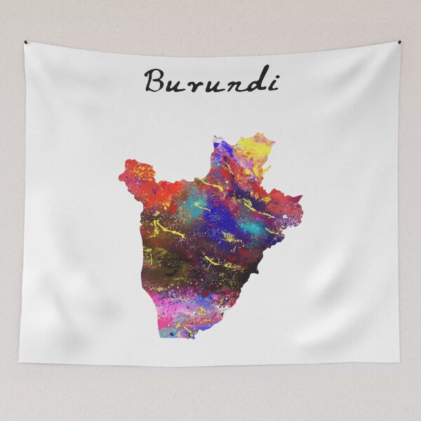 Item preview, Burundi Quote Art Design Inspirational Motivation designed and sold by vividpixelusa.