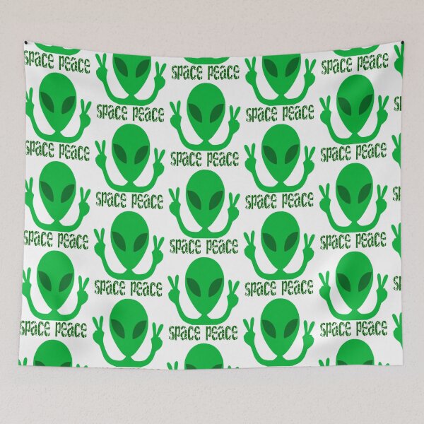 Item preview, Aliens Space Peace  designed and sold by AndPeace702.