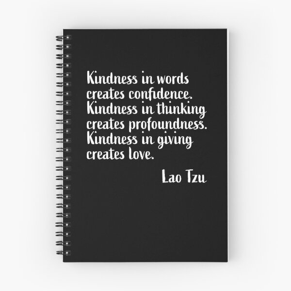 Item preview, Kindness in words creates confidence - Lao Tzu designed and sold by RoguePixel.