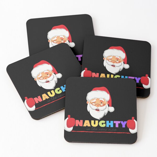 Item preview, Naughty is the New Nice Santa designed and sold by WhatTheWorld.