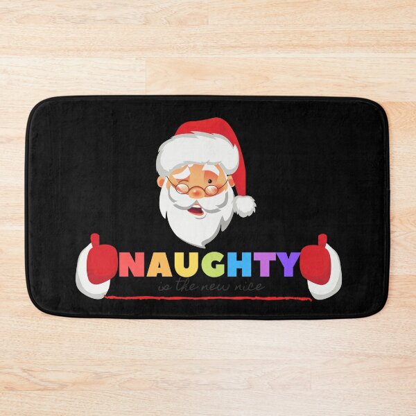 Item preview, Naughty is the New Nice Santa designed and sold by WhatTheWorld.
