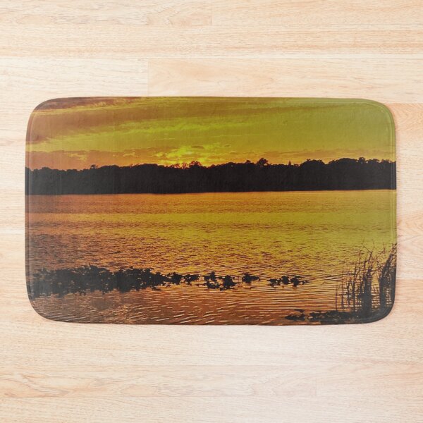 Item preview, Abstract Sunset on the Lake designed and sold by DiscGolfTees.