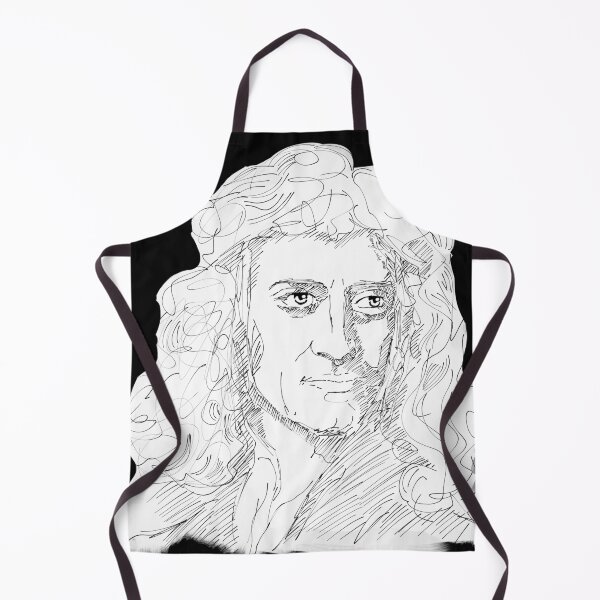 Item preview, Isaac Newton sketch designed and sold by KennyLucky.