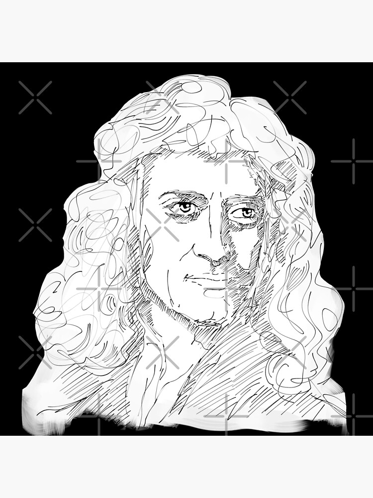 Sir Isaac Newton Drawing Photos and Premium High Res Pictures - Getty Images