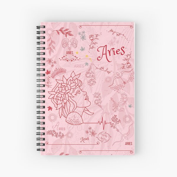 Artikel-Vorschau von Rosa Widder-Zeichen-Tierkreis-Horoskop-Design, designt und verkauft von NihaCollection.