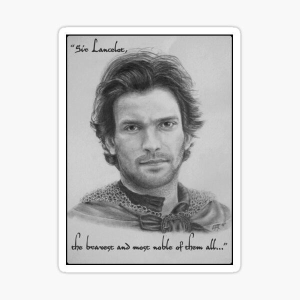 Lancelot le plus courageux de tous ... Sticker