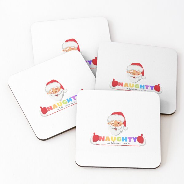 Item preview, Naughty is the New Nice Santa designed and sold by WhatTheWorld.