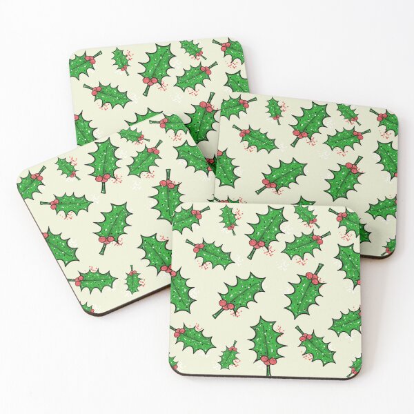 Item preview, Holly Christmas Pattern designed and sold by evastina.