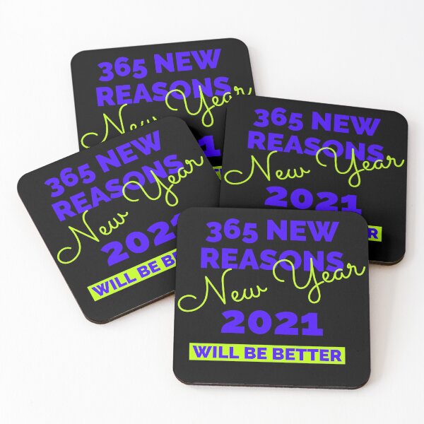 Item preview, 365 Reasons 2021 will be better Happy New Year designed and sold by Six Deers.