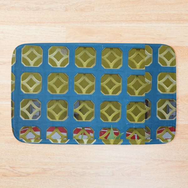 Item preview, Blue, Aqua, Yellow, Gold, Red, shapes, triangles,  designed and sold by PicsByMi.
