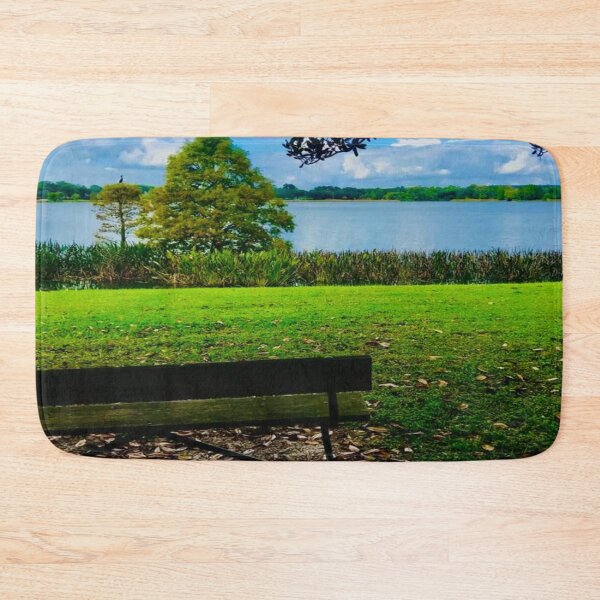 Item preview, Color Bench ath the Lake designed and sold by DiscGolfTees.