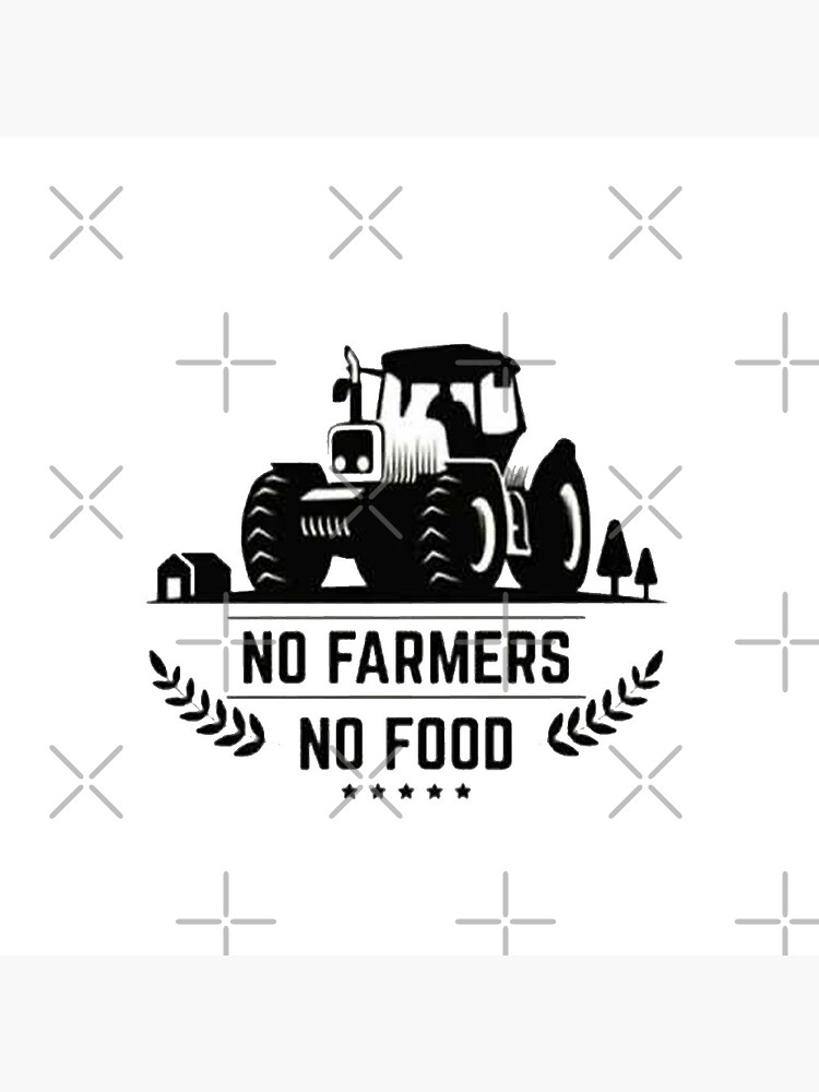 Farmer T-shirt, No Farmer No Food T-shirt - Olashirt