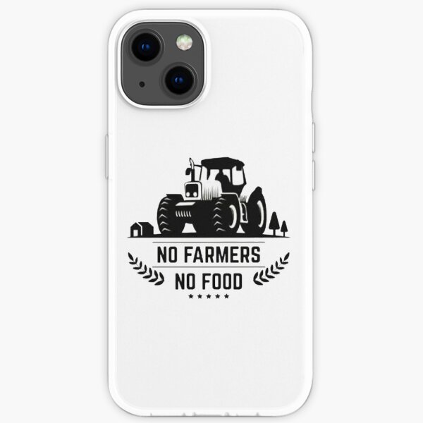 No Farmers No Food iPhone Soft Case