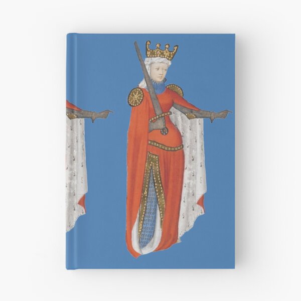 Item preview, Gilded Medieval Illuminated Manuscript Warrior Queen designed and sold by ThievingNargles.