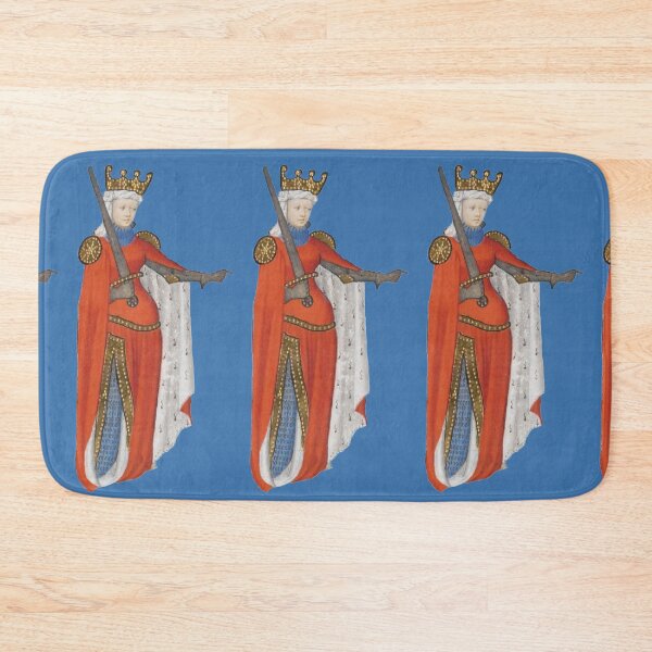 Item preview, Gilded Medieval Illuminated Manuscript Warrior Queen designed and sold by ThievingNargles.